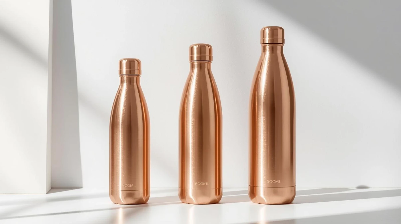 4 Health Benefits of Using Copper Water Bottles